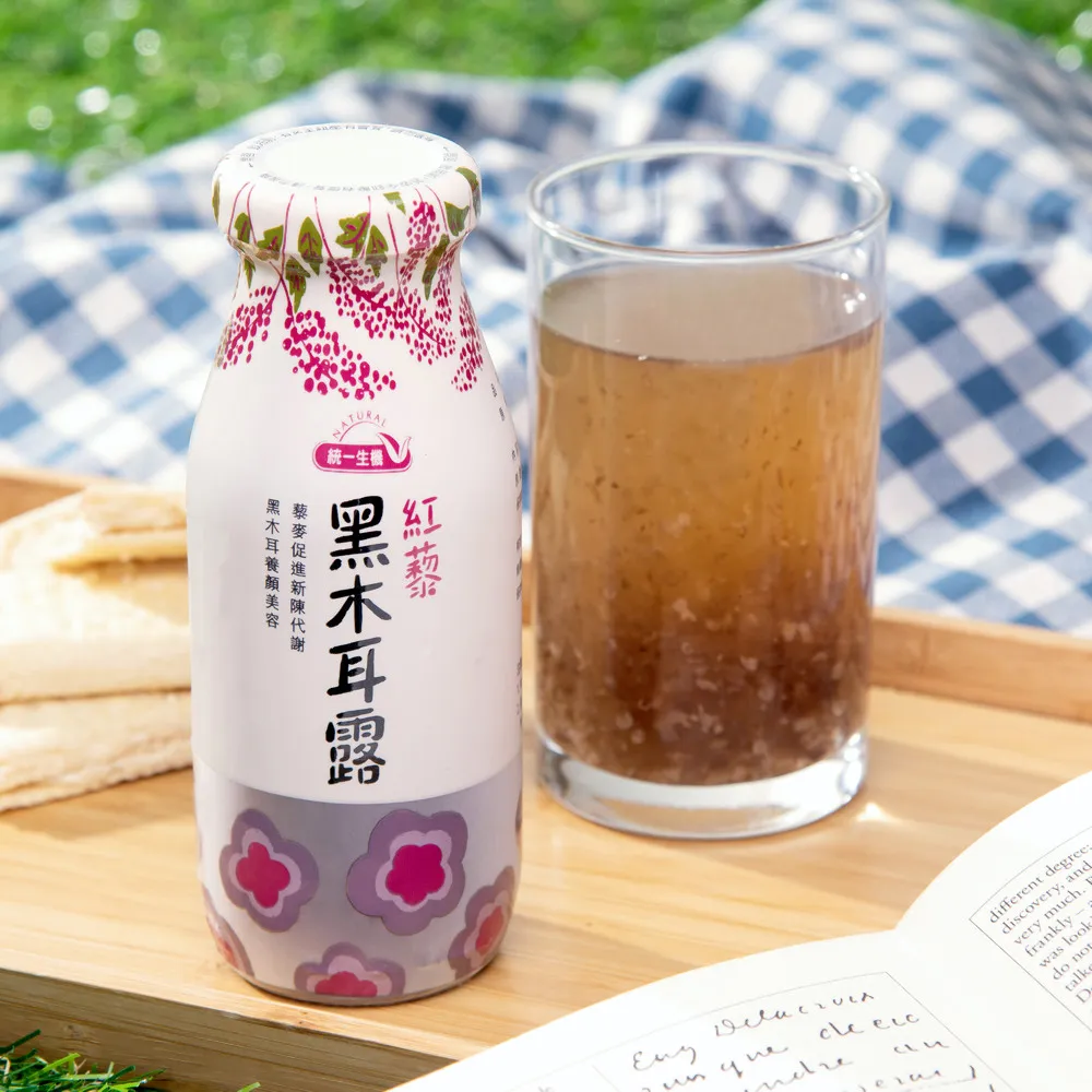 24瓶，統一生機 紅藜黑木耳露200ml /玻璃瓶，玻璃瓶只能以宅配出貨!! 歷史價格詳細信息