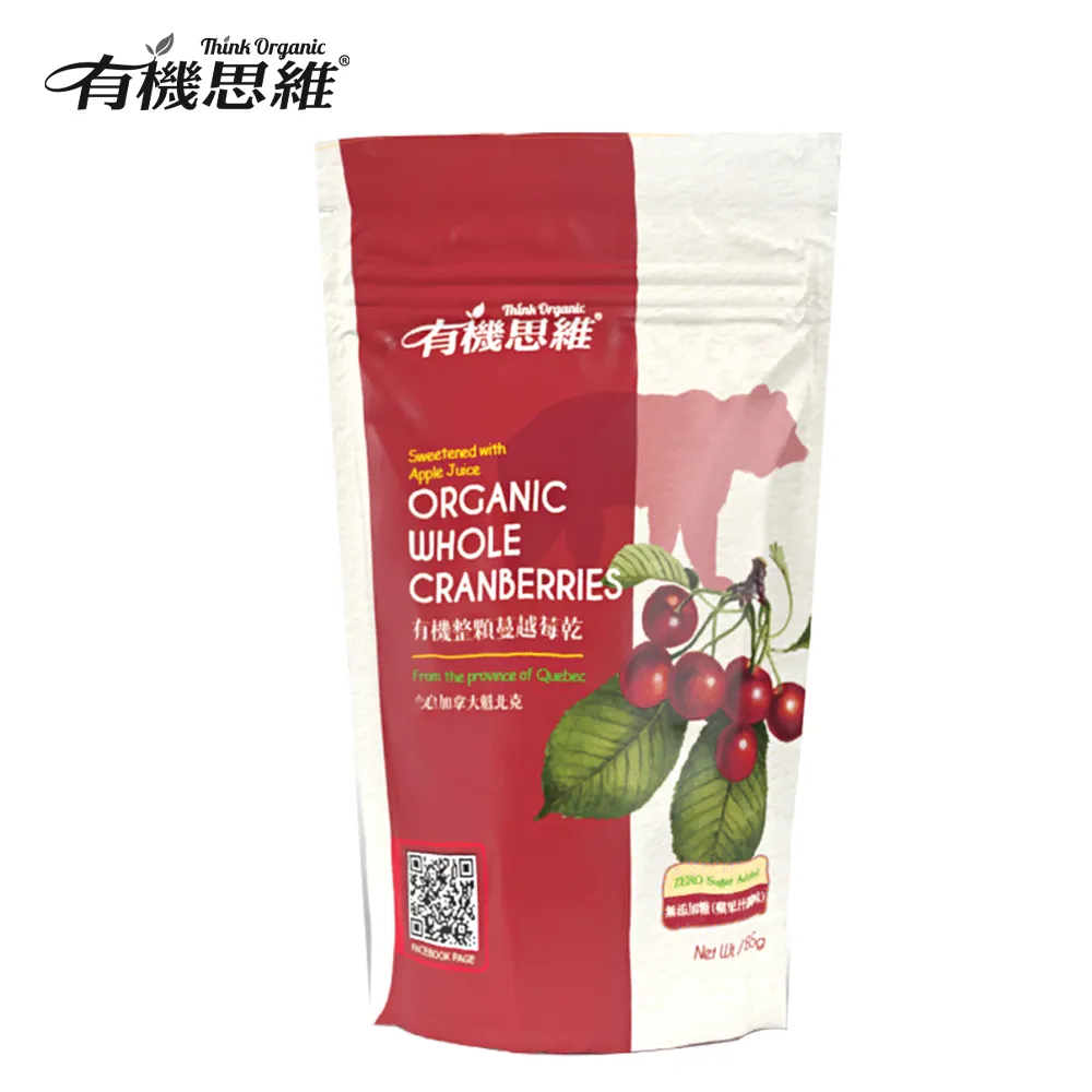 【有機思維】有機整顆蔓越莓乾85g 價格比較,價格查詢,歷史價格詳細信息
