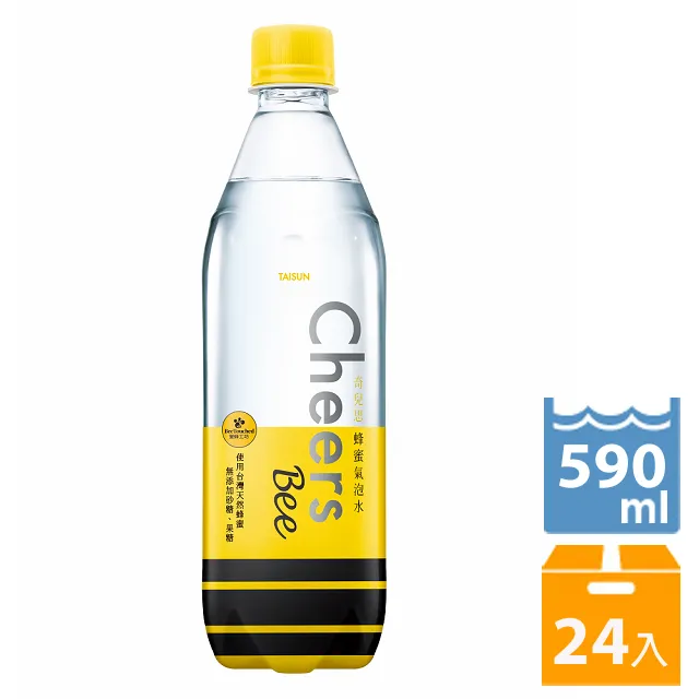 Cheers蜂蜜氣泡水 590ml  X團購 24入 歷史價格詳細信息