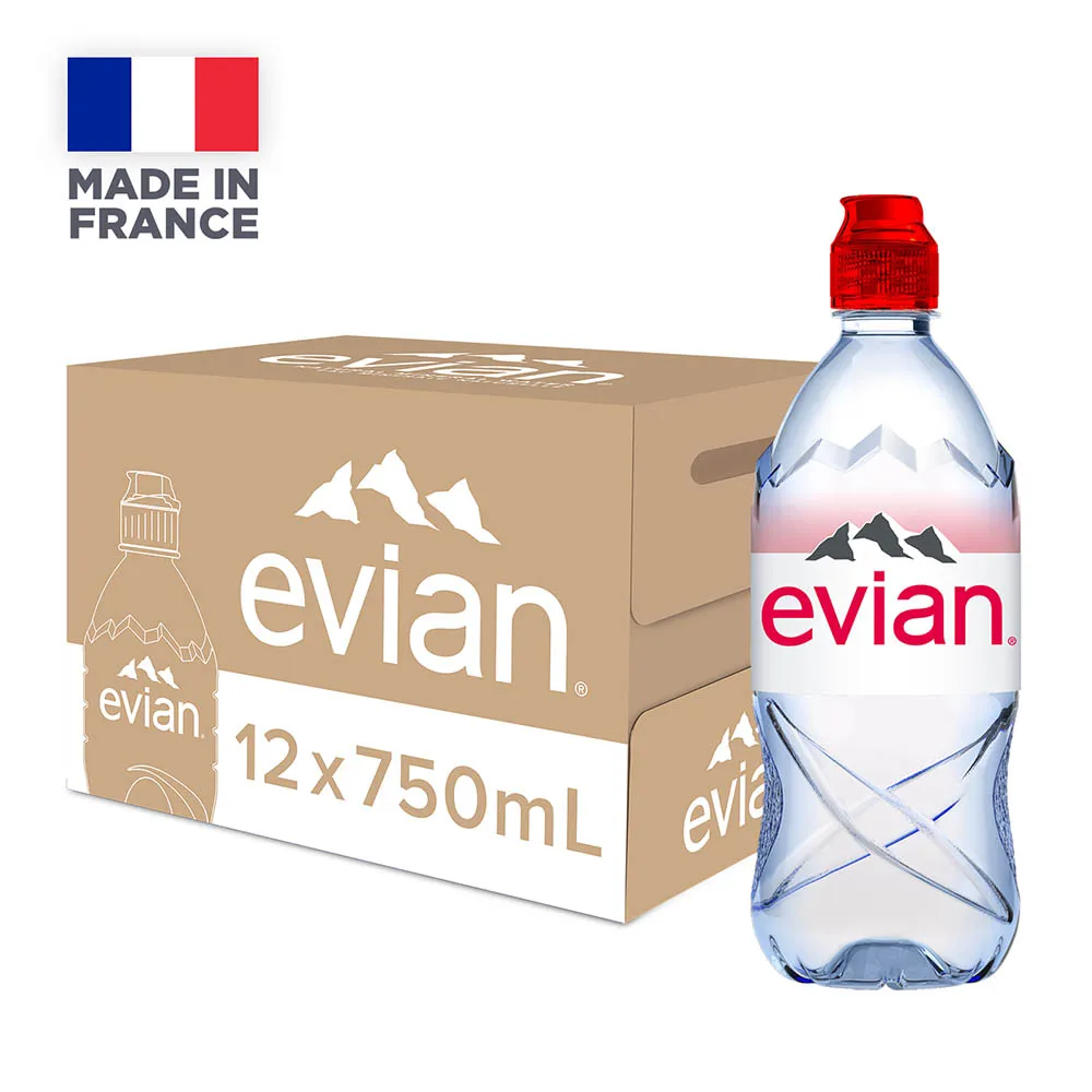 【Evian 依雲】依雲天然礦泉水750ml（12入/PET） 歷史價格詳細信息