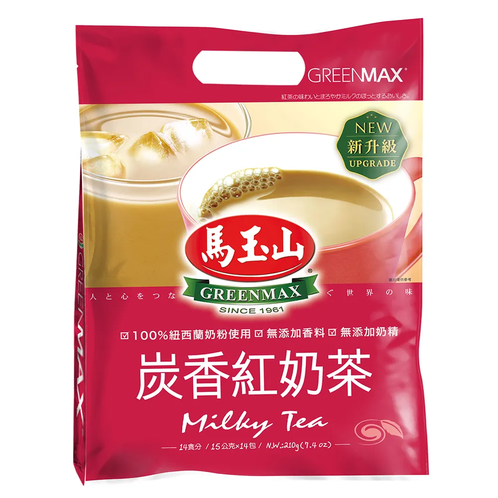 馬玉山-炭香紅奶茶15g x 14入 / 包  (A-030) 歷史價格詳細信息