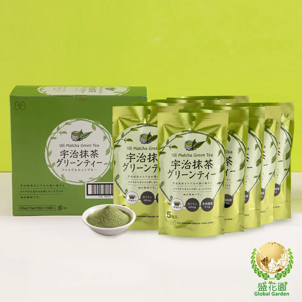 【盛花園】日本不二食品-抹茶葛粉(6袋/組) 歷史價格詳細信息