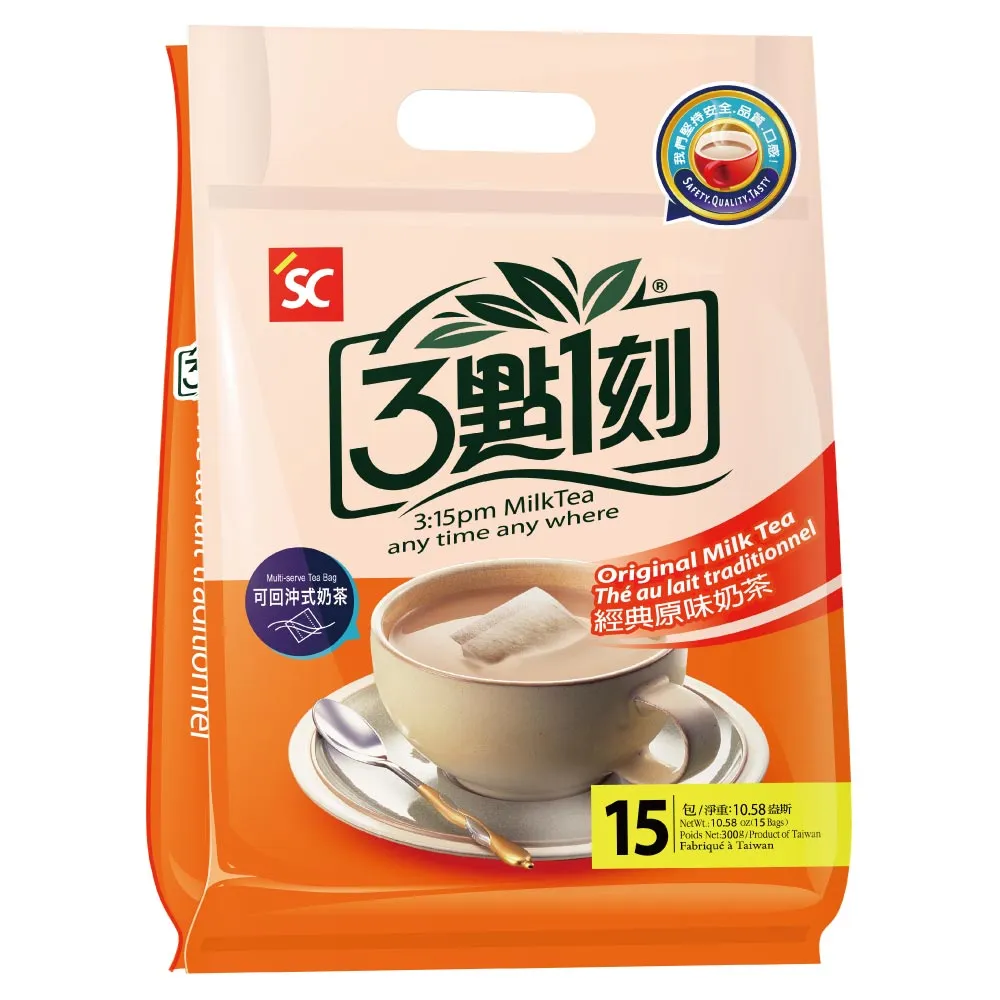 3點1刻 經典原味奶茶(20gx15包/袋)[大買家] 歷史價格詳細信息