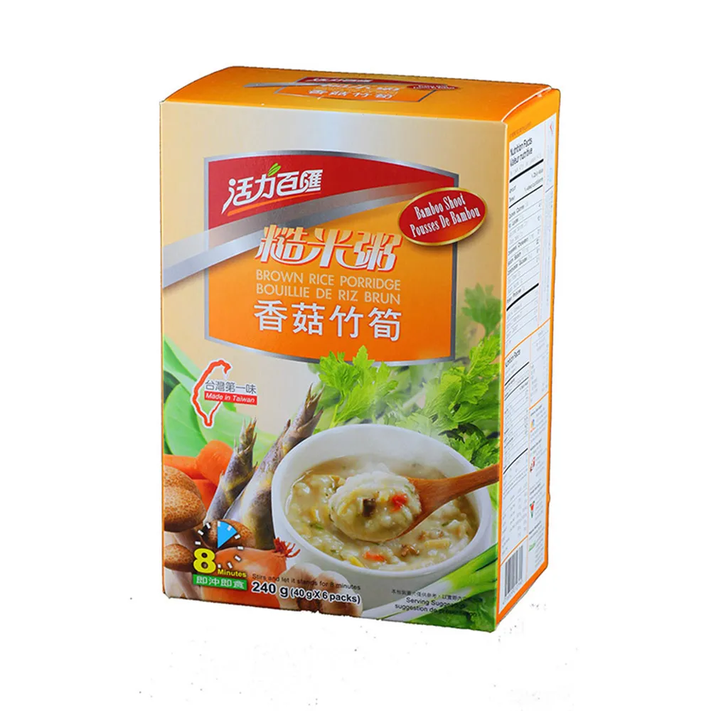 【活力百匯】香菇竹筍糙米粥(40gX6入) 歷史價格詳細信息