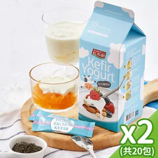紅布朗  Kefir優格粉禮盒-30包★加贈寬口梅森罐+藍色密封蓋    神腦生活 歷史價格詳細信息