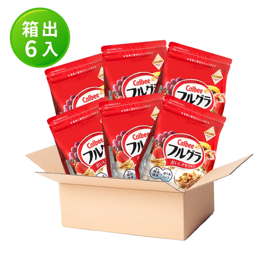 Calbee卡樂比 富果樂水果麥片380gX6入 (箱出) 現貨 蝦皮直送 歷史價格詳細信息