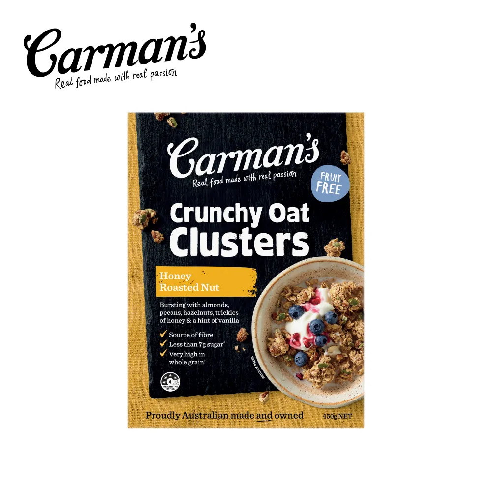 [澳洲 Carmans] 草莓莓果脆穀塊 (450g/盒) 歷史價格詳細信息