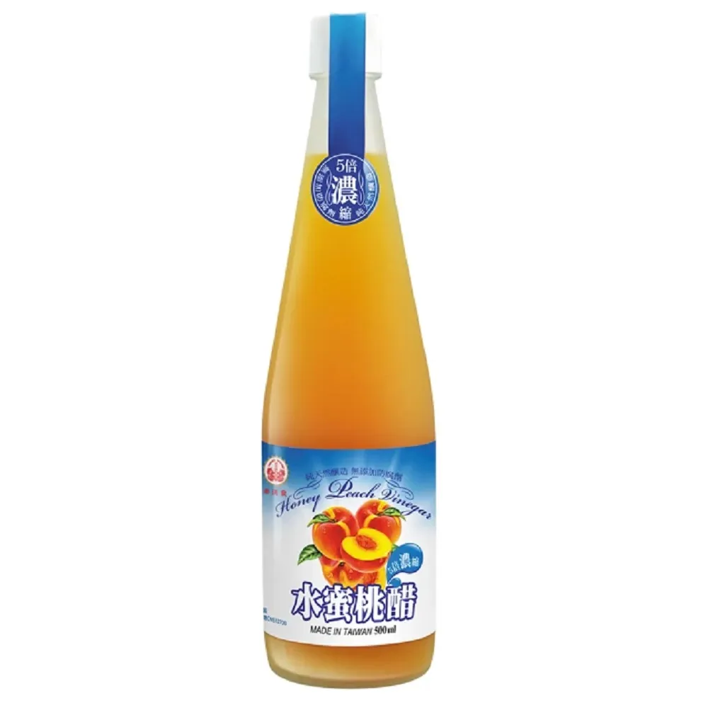 崇德發水蜜桃醋500ML/瓶  【大潤發】 歷史價格詳細信息