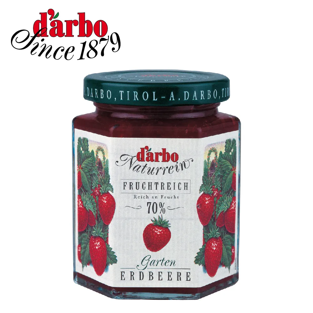 【D’arbo德寶】70%果肉天然草莓果醬 200g(可沖泡果茶/純天然/最新鮮) 歷史價格詳細信息