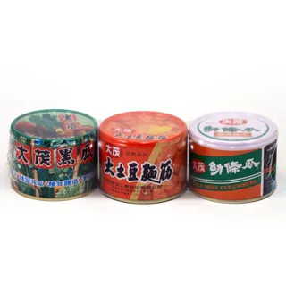 大茂 三寶(黑瓜土豆麵筋幼條瓜)易開罐3入*2入組 歷史價格詳細信息