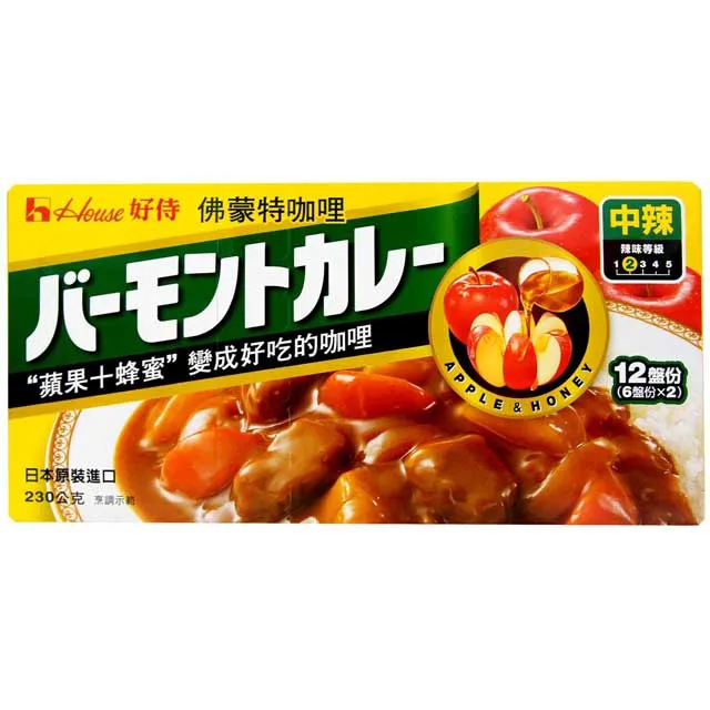 好侍 佛蒙特咖哩-甜味(230g/盒)[大買家] 歷史價格詳細信息