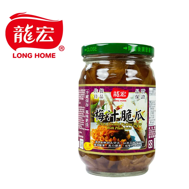 【龍宏】梅汁脆瓜 420g 歷史價格詳細信息