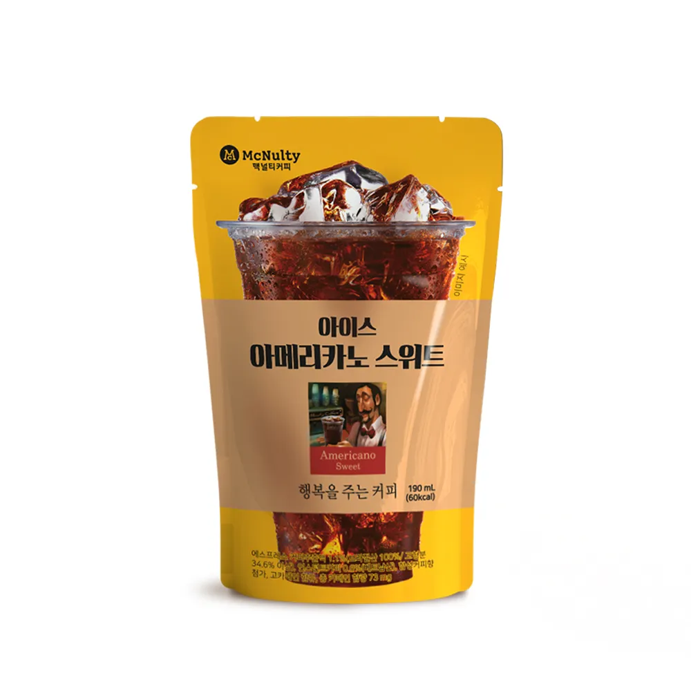 韓國Café Mcnulty 即飲美式無糖黑咖啡190ml*10包 歷史價格詳細信息