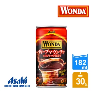 【Asahi】WONDA 金的微糖咖啡 182ml-30入 歷史價格詳細信息