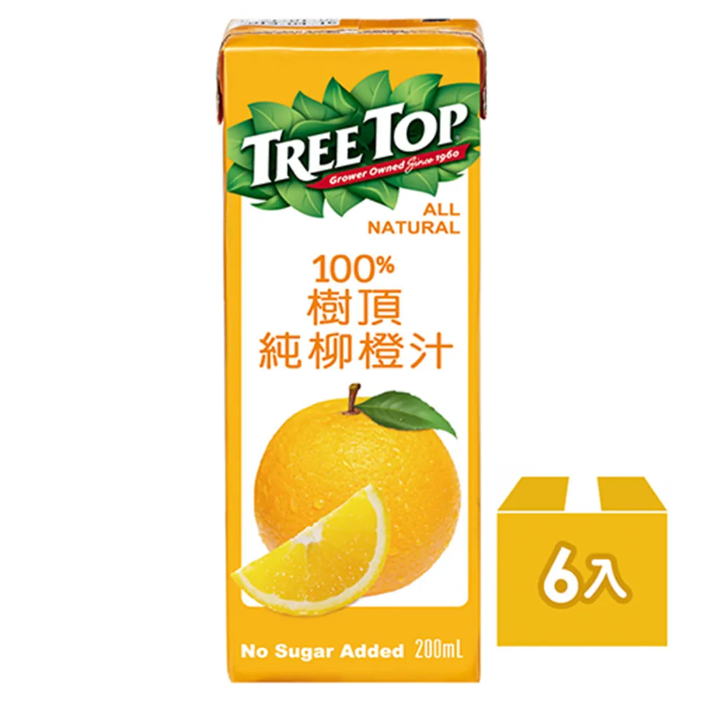 Tree top樹頂柳橙氣泡飲320ml*6罐 歷史價格詳細信息