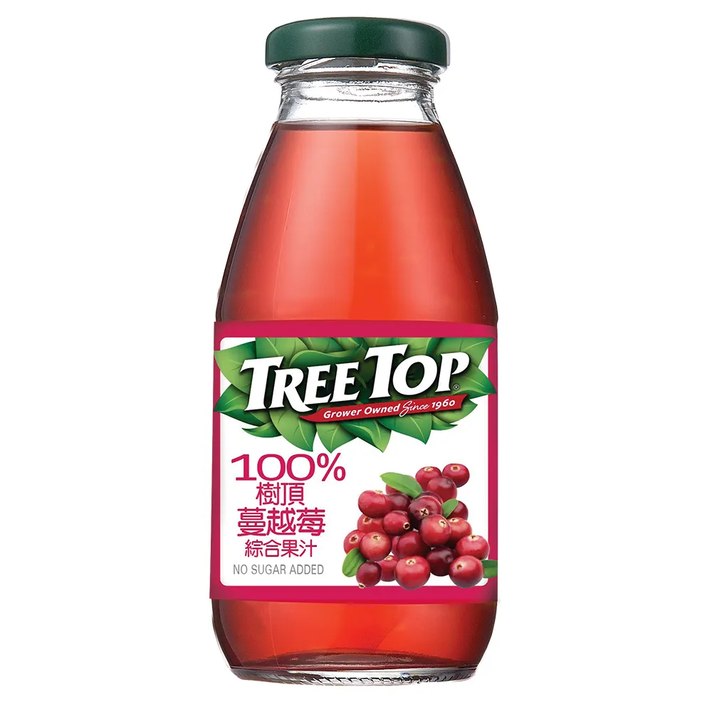 《Treetop》樹頂100%蔓越莓綜合果汁300ml*6 歷史價格詳細信息