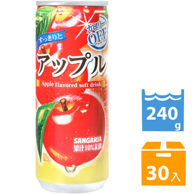 【Sangaria】蘋果風味碳酸飲料(350ml) 歷史價格詳細信息