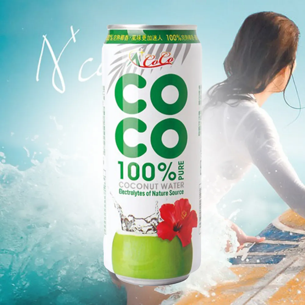 A+COCO 椰活100%純椰子水 500ml x 24【家樂福】 歷史價格詳細信息