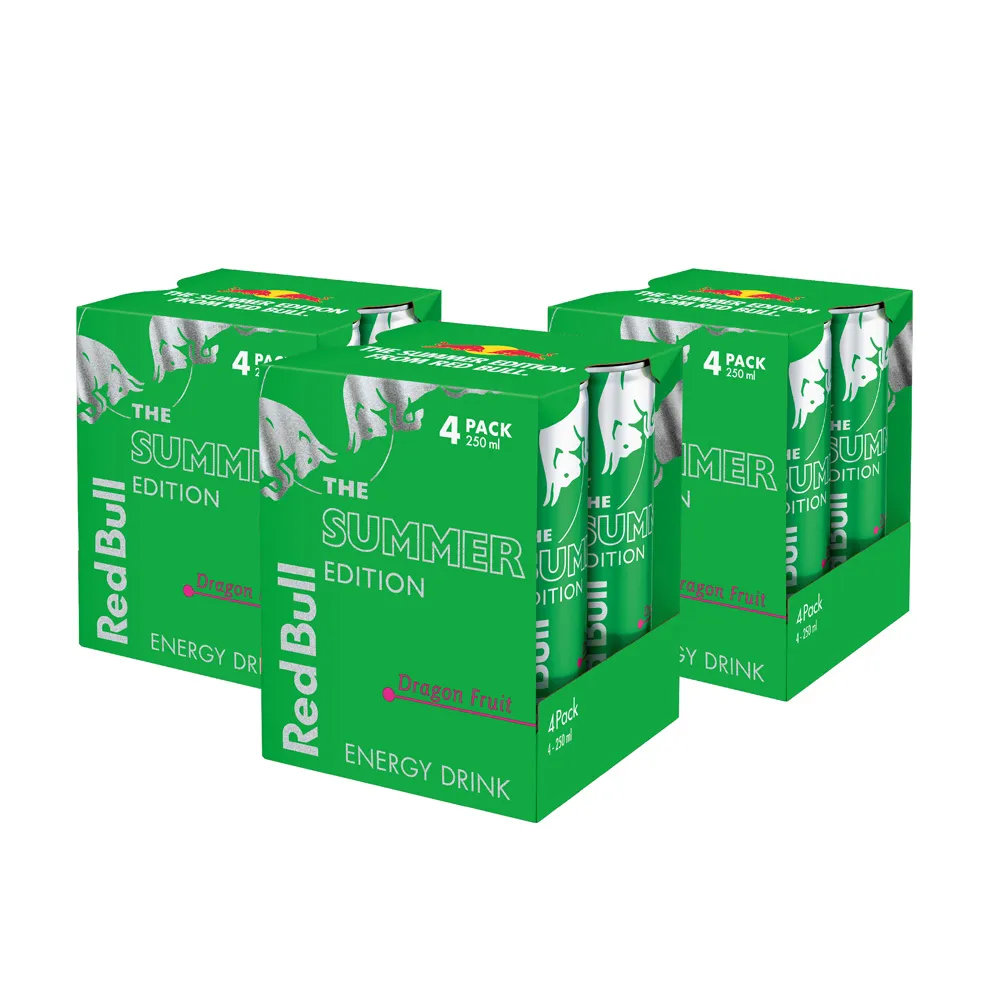 Red Bull 紅牛火龍果風味能量飲料 250ml 4入組 歷史價格詳細信息