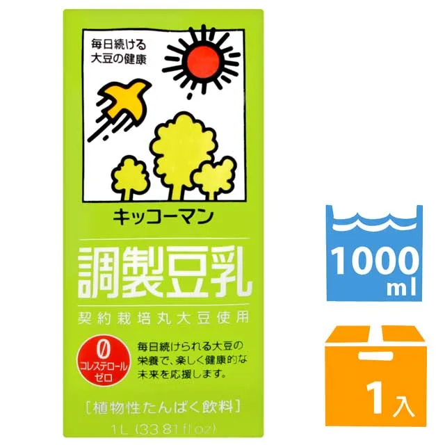 龜甲萬 調製豆乳 1000ml【Donki日本唐吉訶德】 歷史價格詳細信息