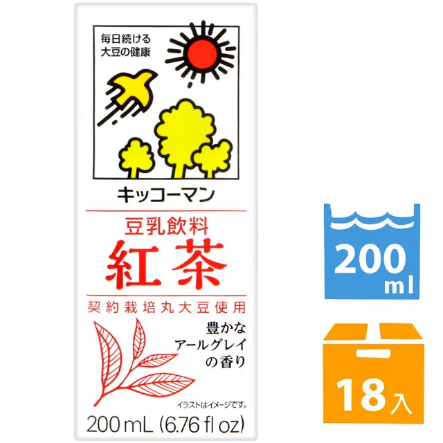 龜甲萬 紅茶風味 豆乳 200ml【Donki日本唐吉訶德】豆奶 豆漿 飲料 類奶茶口味 歷史價格詳細信息