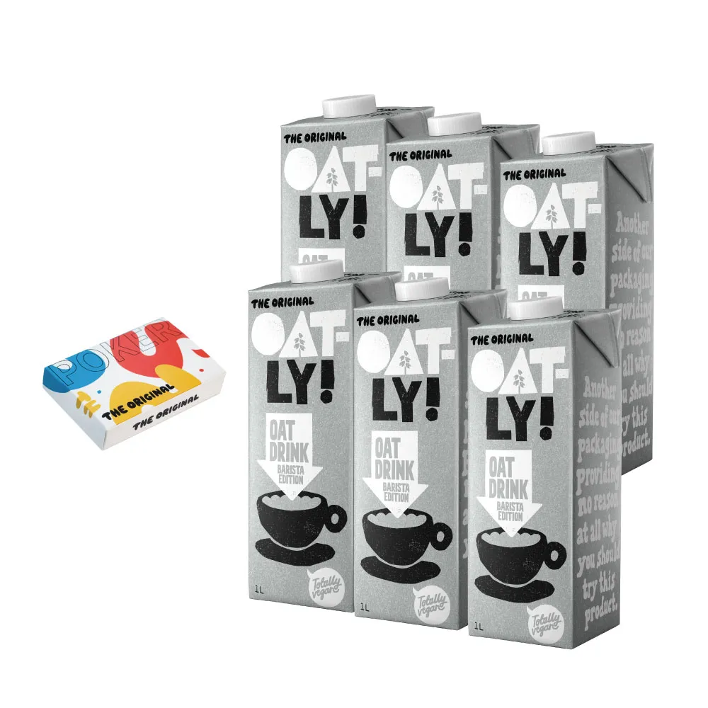 Oatly咖啡師燕麥奶1000ml X團購 6入 歷史價格詳細信息