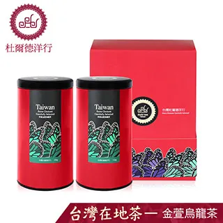 【杜爾德洋行 Dodd Tea】精選金萱烏龍茶禮盒(150gx2) 歷史價格詳細信息