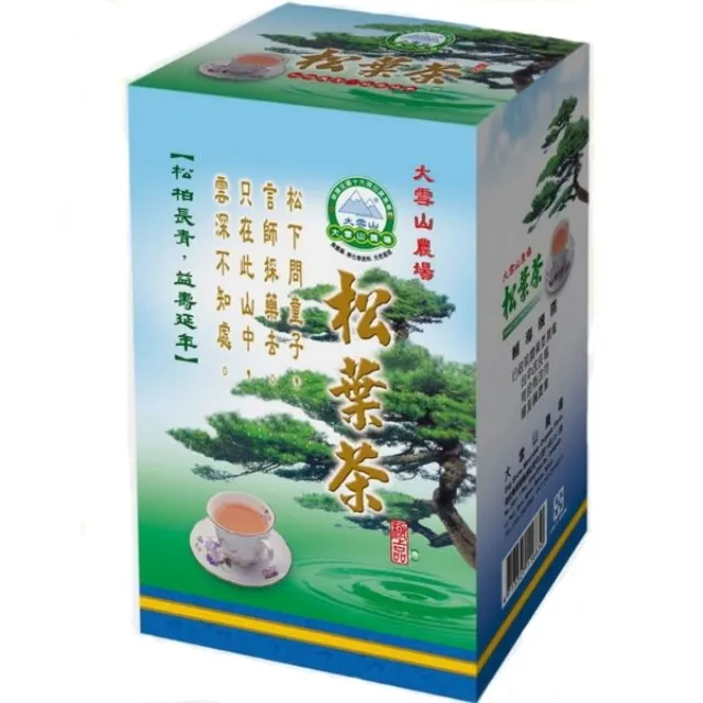 大雪山農場 松葉茶 台灣五葉松-大盒 (60包/盒) 送2小盒 歷史價格詳細信息