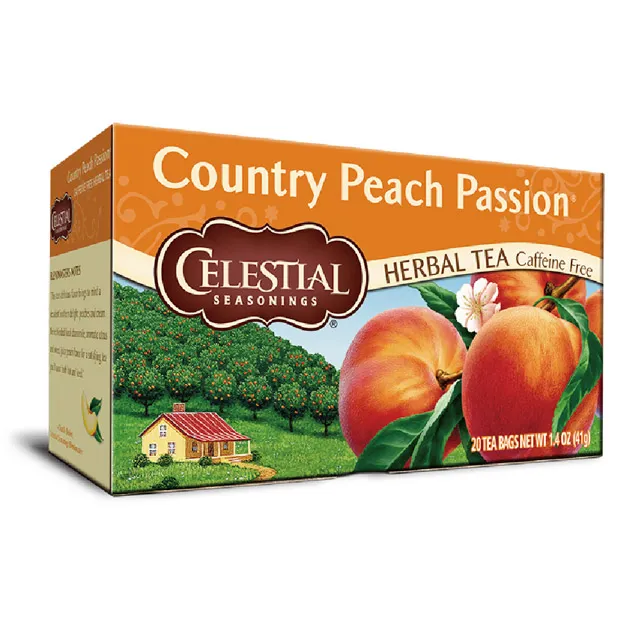 《Celestial Seasonings 詩尚草本》Country Peach Passion 蜜桃風情茶(41g) 歷史價格詳細信息