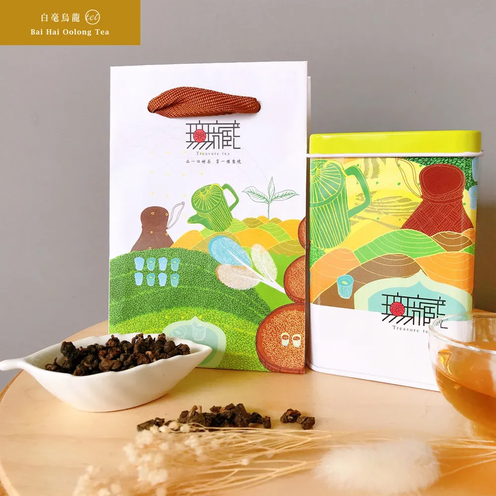 【無藏故事茶】阿里山白毫烏龍(100g裸包裝)*2包 歷史價格詳細信息