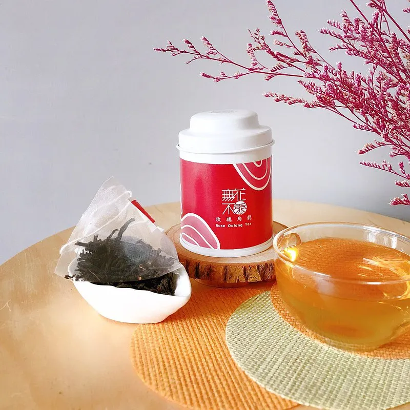 【無花不茶】玫瑰紅茶_3g三角原片茶包x10入_精緻單罐裝 歷史價格詳細信息