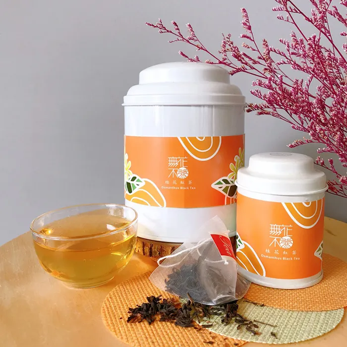 【無花不茶】桂花紅茶_3g三角原片茶包x3入_精緻單罐裝 歷史價格詳細信息