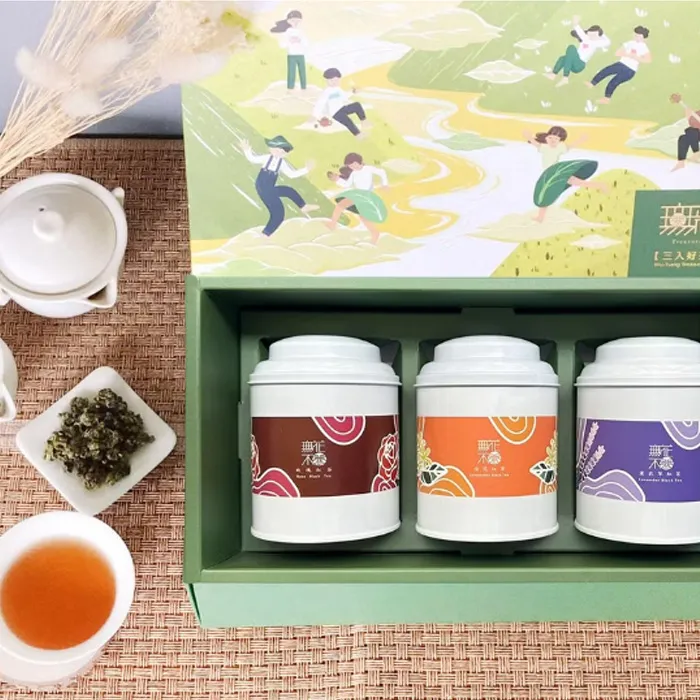 【無藏嚴選】紅綠菁典—精緻二入木盒禮盒—金萱紅茶60g。金萱綠茶100g 歷史價格詳細信息