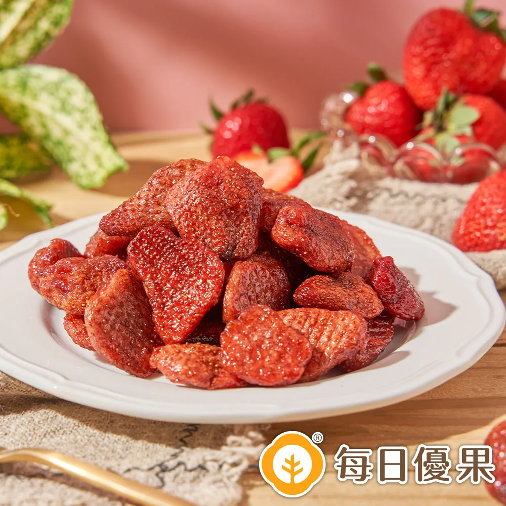 每日優果 鮮採草莓乾大包裝500G 歷史價格詳細信息