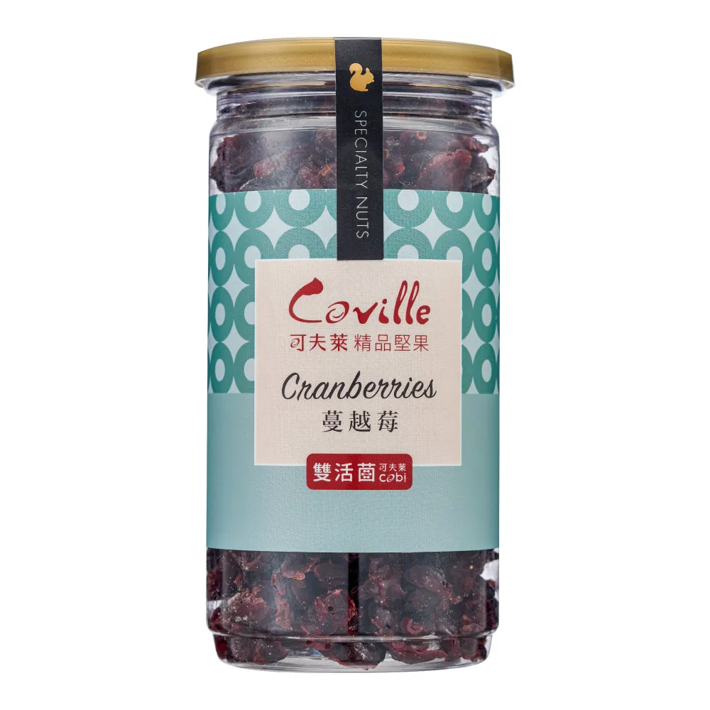 【可夫萊精品堅果】雙活菌蔓越莓200g 歷史價格詳細信息