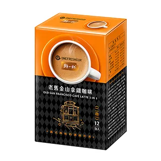 [鮮一杯] 老舊金山拿鐵咖啡二合一/三合一(蝦皮團購) 歷史價格詳細信息