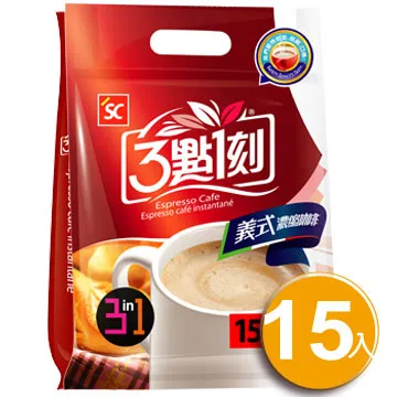 《3點1刻》義式濃縮咖啡(2合1) 15入 歷史價格詳細信息