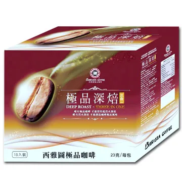 西雅圖極品深焙二合一咖啡 無加糖21g克 x 15 【家樂福】 歷史價格詳細信息