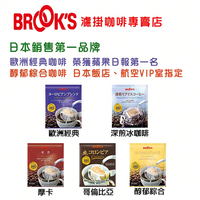 【日本BROOK’S布魯克斯】夏威夷可娜A組10g*15入/袋) 歷史價格詳細信息