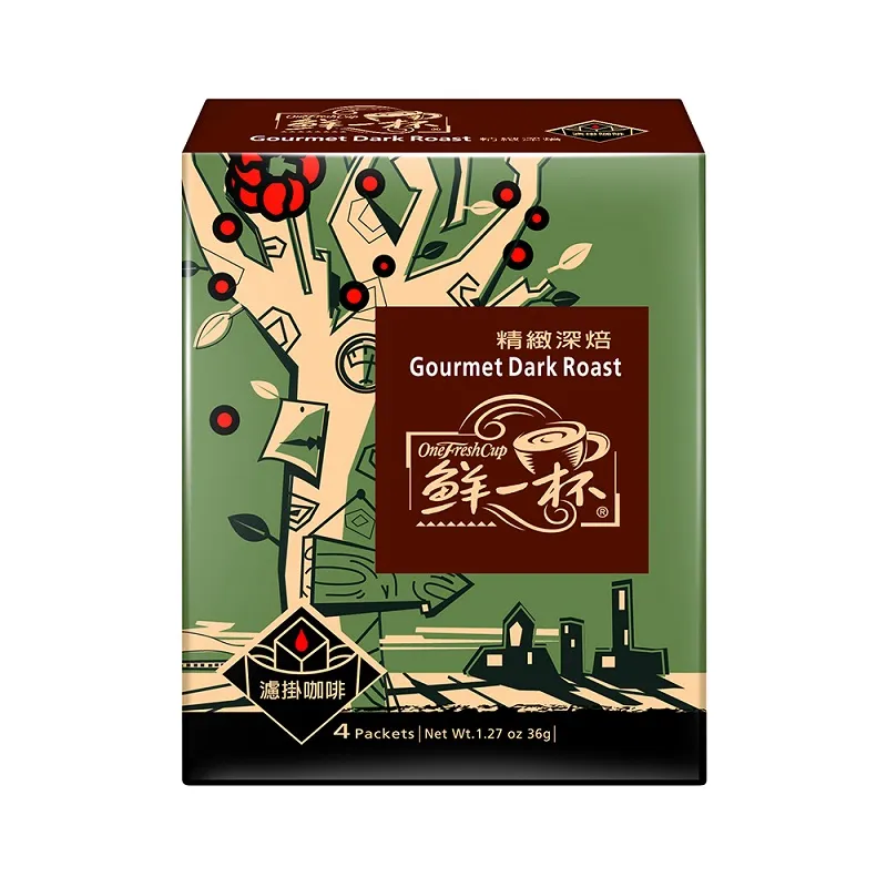 [鮮一杯] 精緻深焙濾掛咖啡(8入/盒)-9/8蝦皮直播商品 歷史價格詳細信息