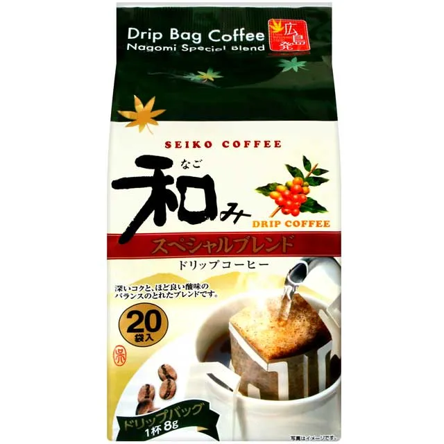【SEIKO】和風石燒煎焙特選濾掛式咖啡 80g/袋 歷史價格詳細信息