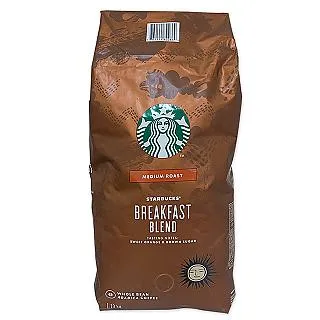 早餐綜合咖啡豆1.13公斤 免運請看末圖 星巴克中烘焙 Starbucks Breakfast Blend Whole Bean 1.13kg 淡水可自取 歷史價格詳細信息