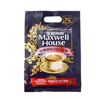 Maxwell麥斯威爾 香醇低脂3合1咖啡(13gX25包)x6袋 歷史價格詳細信息