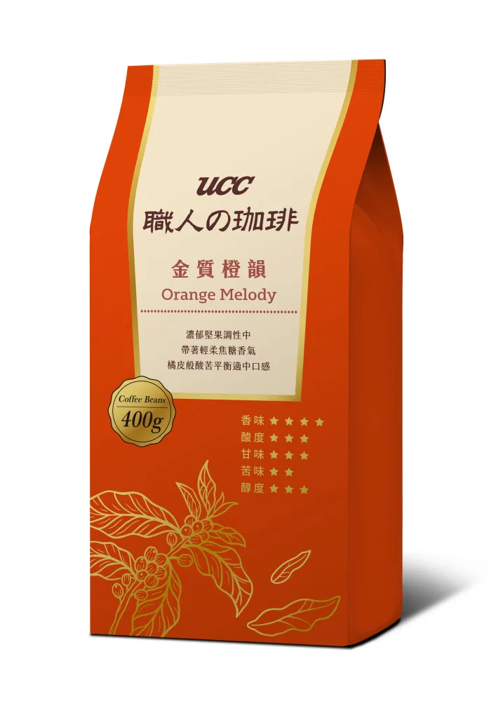 UCC 職人珈琲-金質橙韻咖啡豆 400g克 x 1Bag包【家樂福】 歷史價格詳細信息