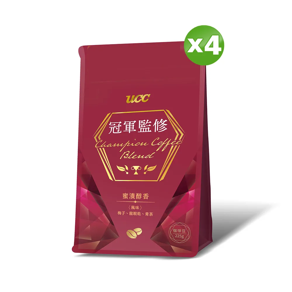 UCC 冠軍監修蜜漬醇香咖啡豆 225g/包 歷史價格詳細信息