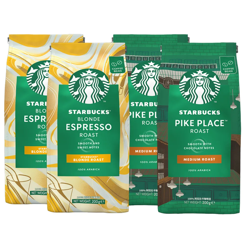 星巴克黃金烘焙咖啡豆 200g  【大潤發】 歷史價格詳細信息