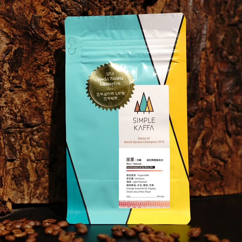 【Simple Kaffa 興波咖啡】班莎可如蜜日曬咖啡豆 淺焙 200公克x2包 (世界冠軍吳則霖) 歷史價格詳細信息
