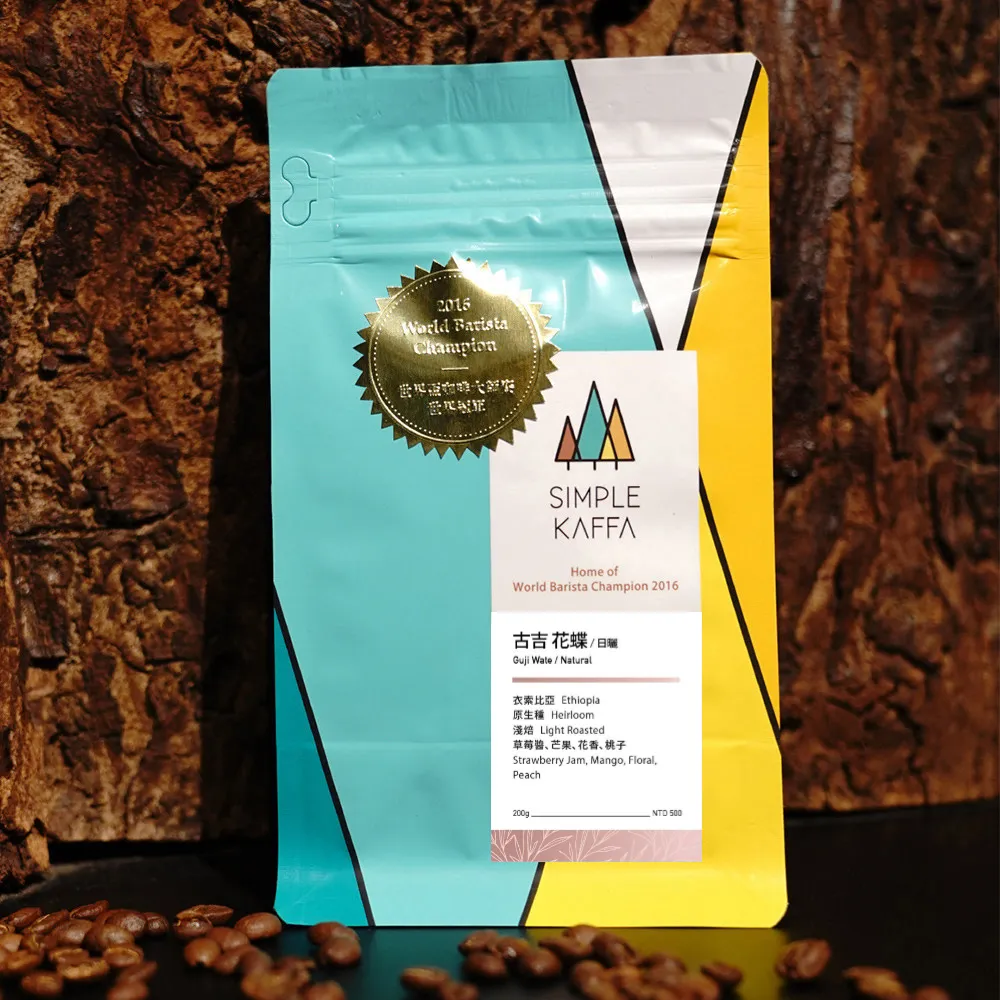 【Simple Kaffa 興波咖啡】班莎可如蜜日曬咖啡豆 淺焙 200公克x2包 (世界冠軍吳則霖) 歷史價格詳細信息