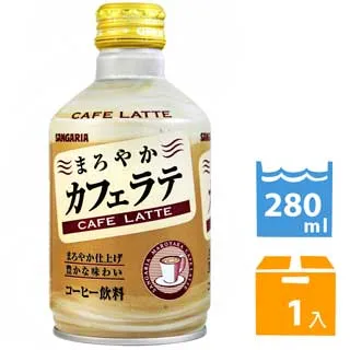 SANGARIA  圓潤咖啡飲料-拿鐵  (280gx24入) 歷史價格詳細信息
