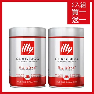 【illy】咖啡豆/咖啡粉任選3罐(250g/罐; 中度烘培豆/MOKA咖啡粉/印度風味豆) 歷史價格詳細信息